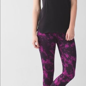 Lululemon Wunder Under Full-on Luon in Breezie Regal Plum 25”